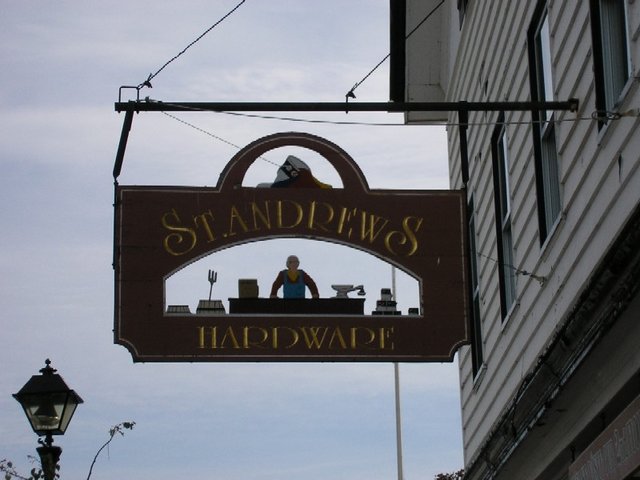 hardware store St Andrews